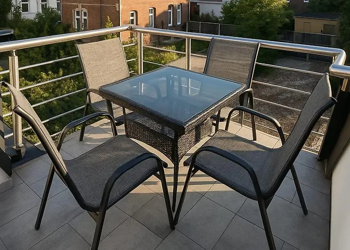 Neubau Stadtwohnung Mit Balkon In Parkplatz Wlan Autobahn Appartement *